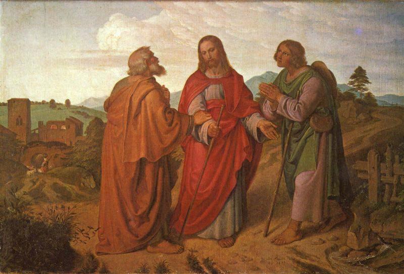 Joseph von Fuhrich The walk to Emmaus